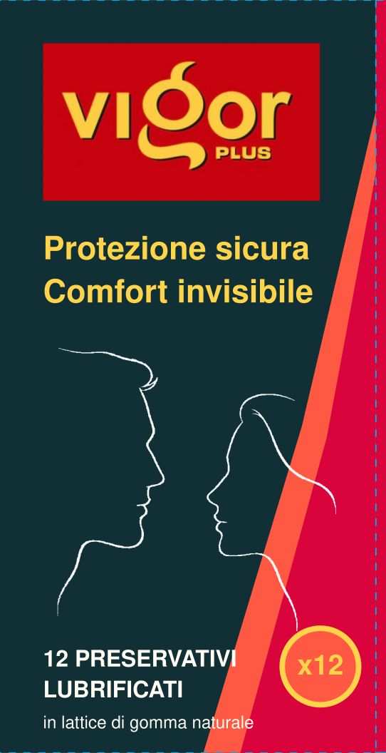 Confezione VigorPlus da 12 preservativi